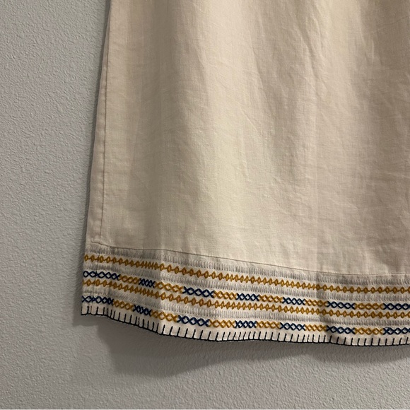 Linen mini dress - Picture 7 of 11